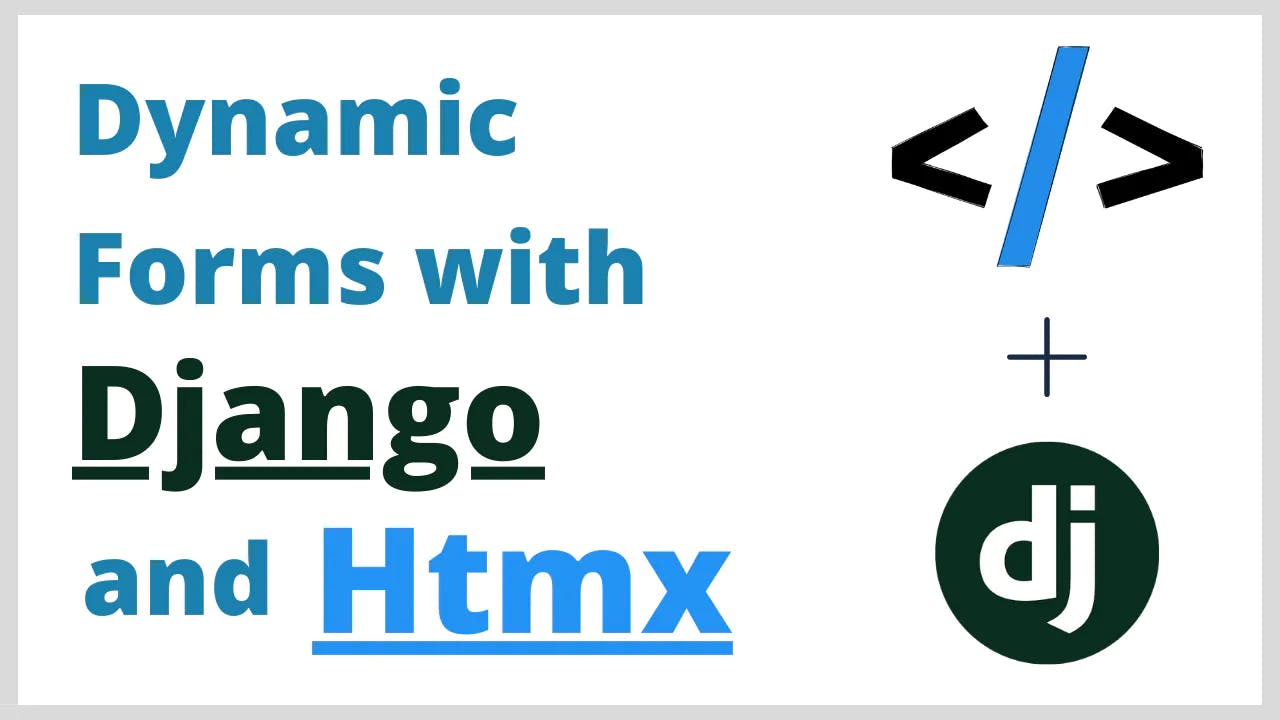 Django Formsets Tutorial - Build dynamic forms with Htmx